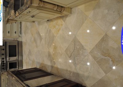 Travertine-Polishing