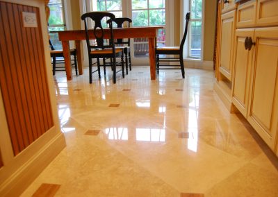 Travertine-Polishing