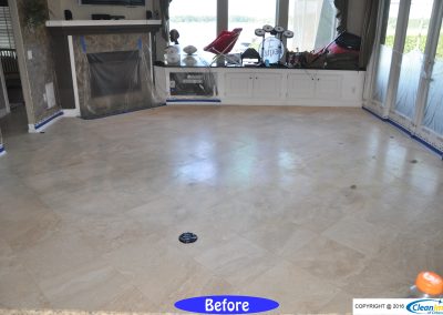 Travertine-Polishing