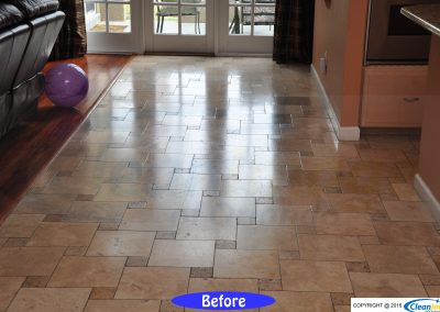 Travertine-Polishing