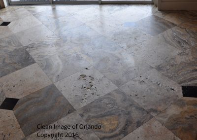 Travertine-Polishing
