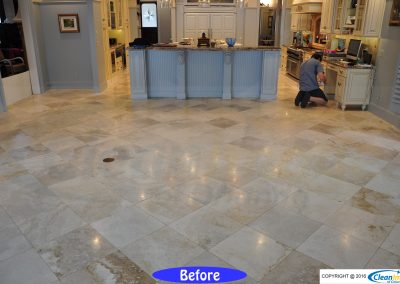Travertine-Polishing