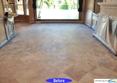 Travertine-Polishing