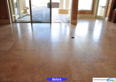 Travertine-Polishing