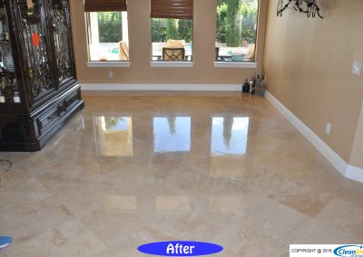 Travertine-Polishing