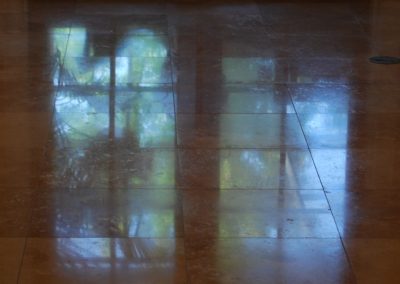 Travertine-Polishing