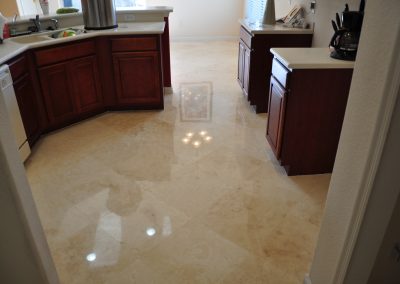 Travertine-Polishing