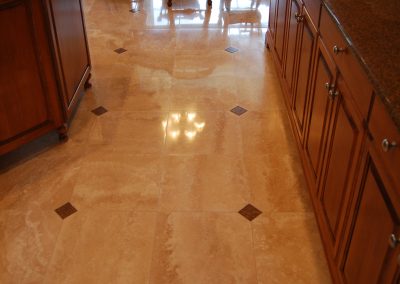Travertine-Polishing